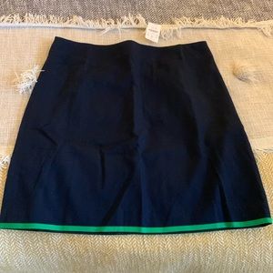 NWT J. Crew Mini Suiting Skirt in cotton weave